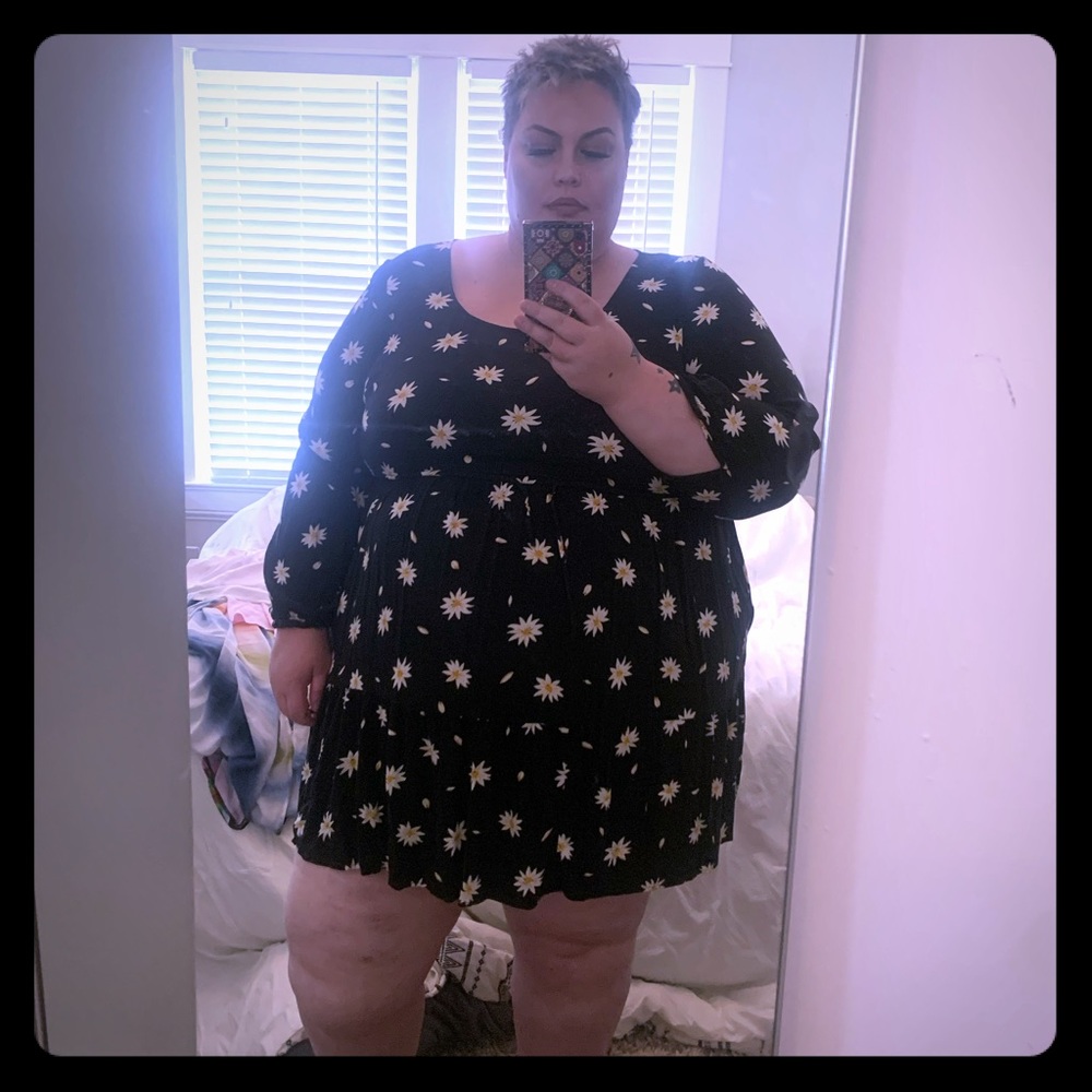 Sunflower mini dress!